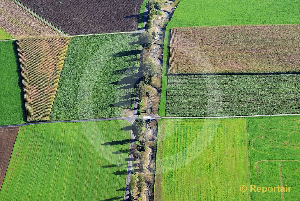 Foto: Natur und Landwirtschaft. (Luftaufnahme von Niklaus Wächter)