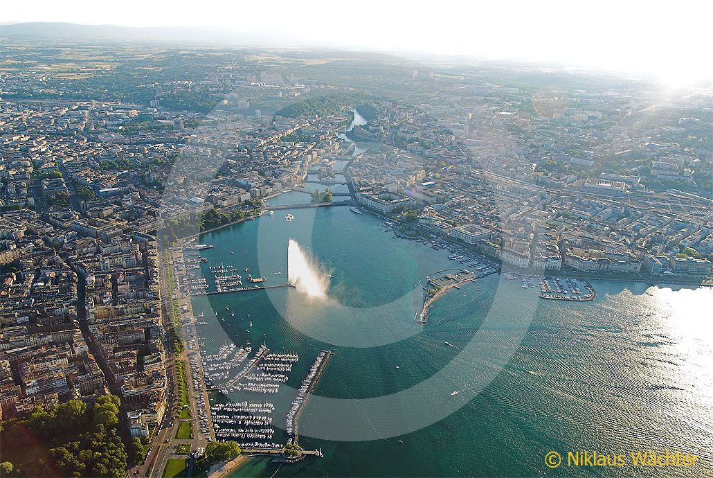 Foto: Genf. (Luftaufnahme von Niklaus Wächter)