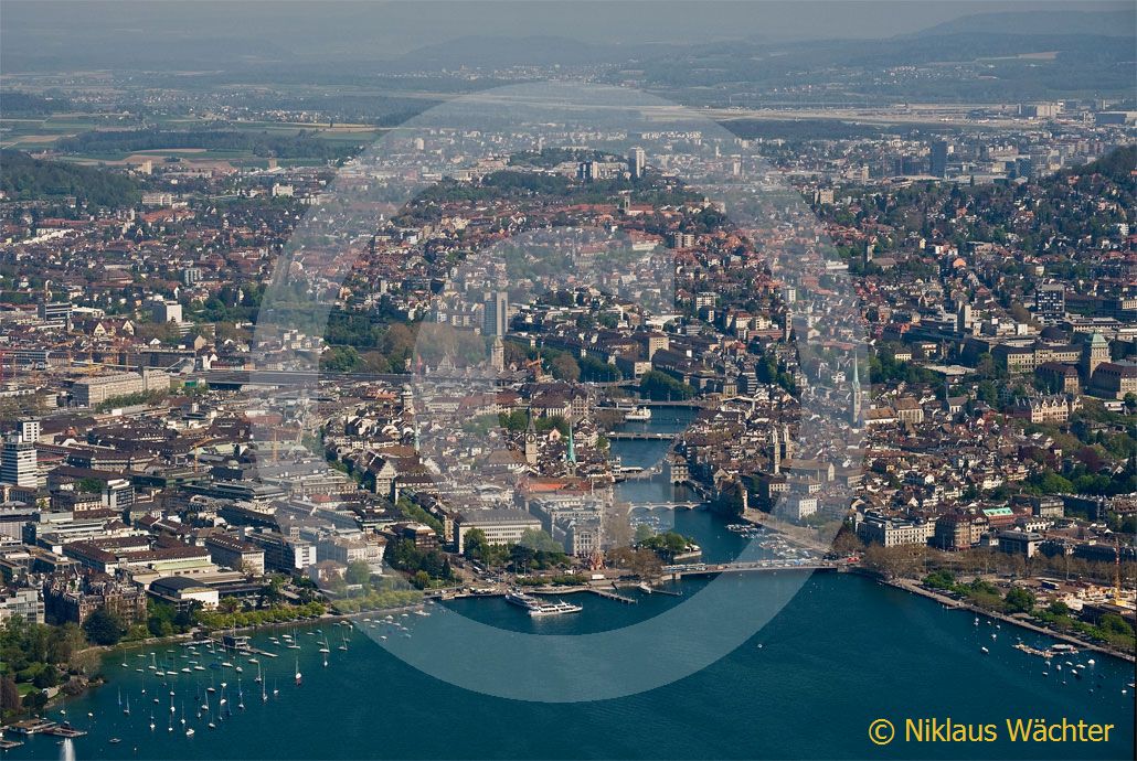 Foto: Zürich (ZH). (Luftaufnahme von Niklaus Wächter)