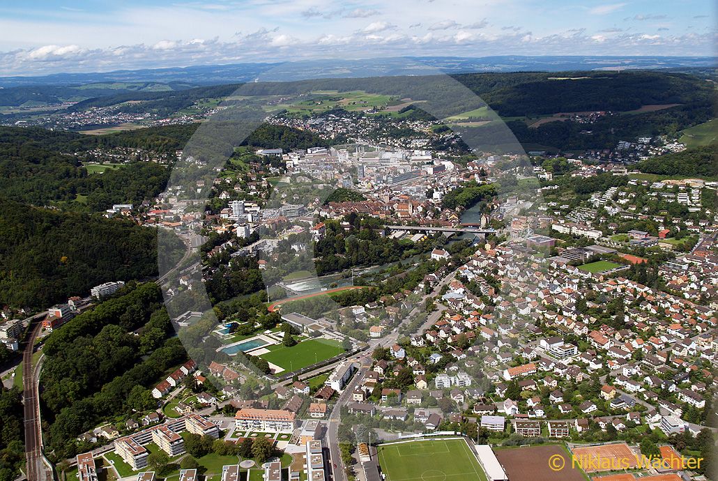 Foto: Baden. (Luftaufnahme von Niklaus Wächter)
