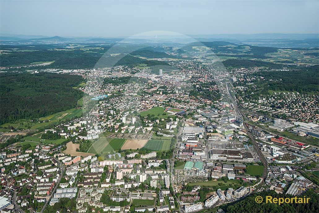 Foto: Die Stadt Winterthur.. (Luftaufnahme von Niklaus Wächter)
