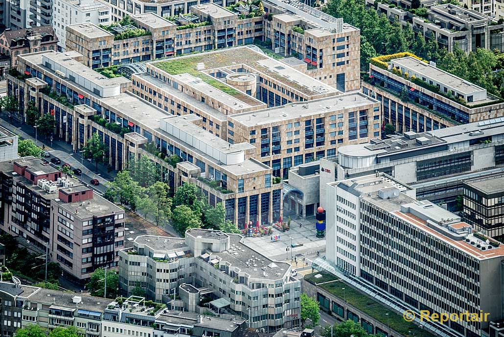 Foto: Metalli-Zentrum in Zug.. (Luftaufnahme von Niklaus Wächter)