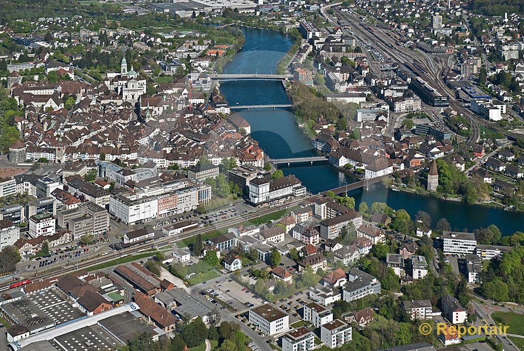 Foto: Solothurn.. (Luftaufnahme von Niklaus Wächter)