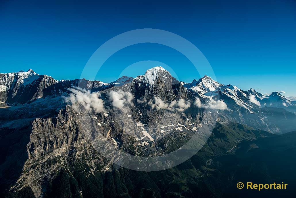 Foto: Der Eiger.. (Luftaufnahme von Niklaus Wächter)