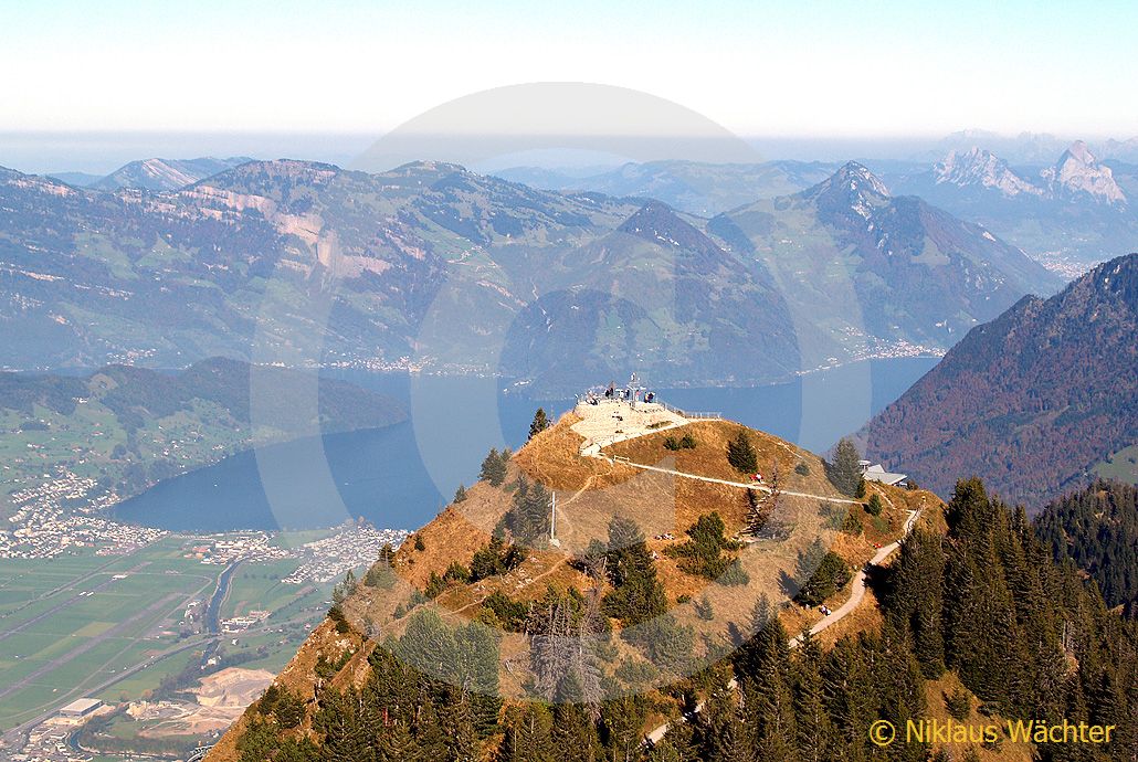 Foto: Das Stanserhorn. (Luftaufnahme von Niklaus Wächter)