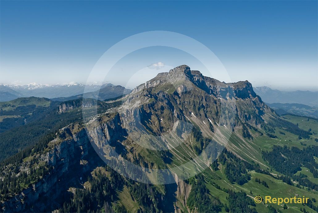 Foto: Hohgant BE. (Luftaufnahme von Niklaus Wächter)