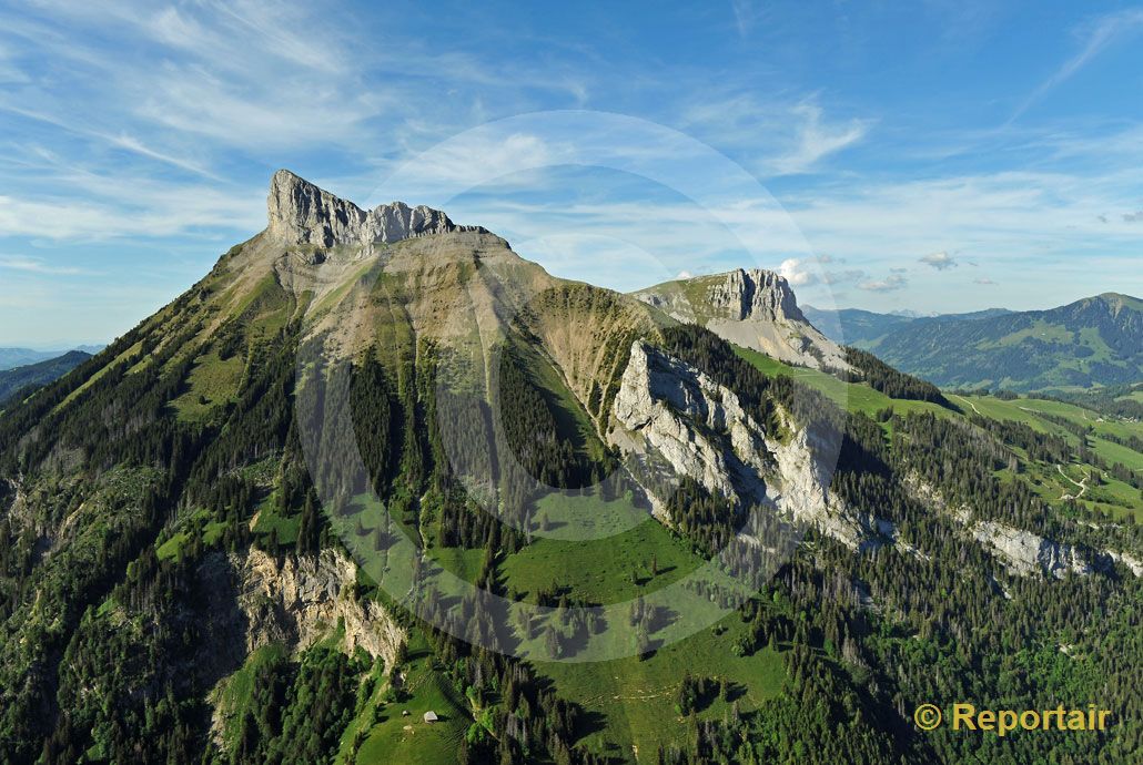 Foto: Schibengütsch bei Sörenberg LU. (Luftaufnahme von Niklaus Wächter)