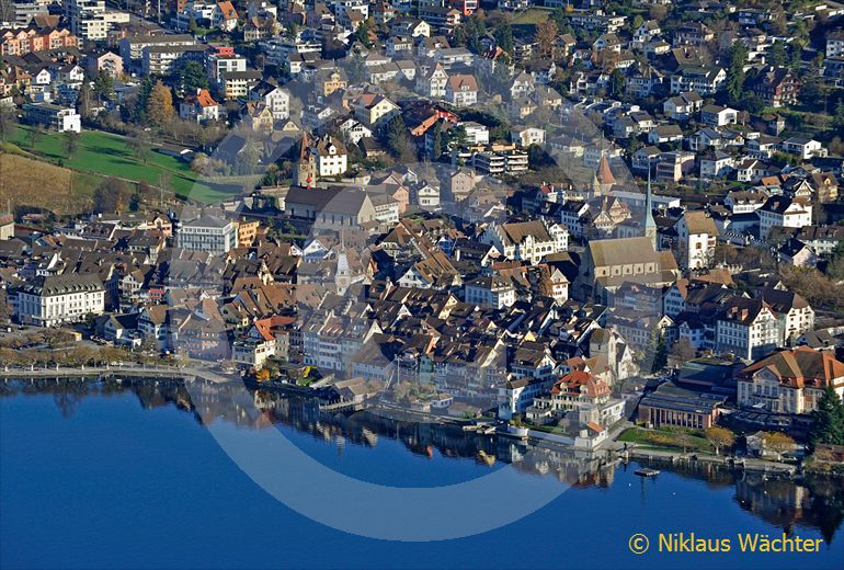 Foto: Zug. (Luftaufnahme von Niklaus Wächter)
