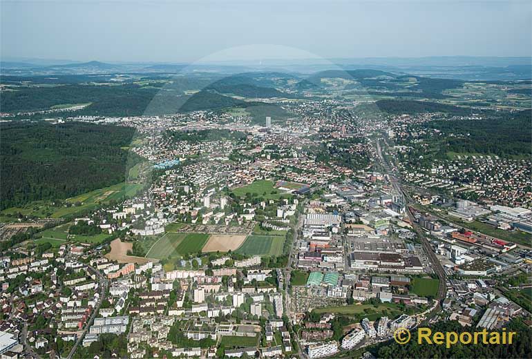 Foto: Die Stadt Winterthur.. (Luftaufnahme von Niklaus Wächter)