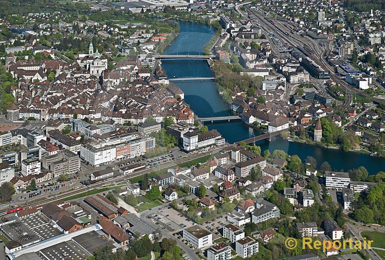 Foto: Solothurn.. (Luftaufnahme von Niklaus Wächter)