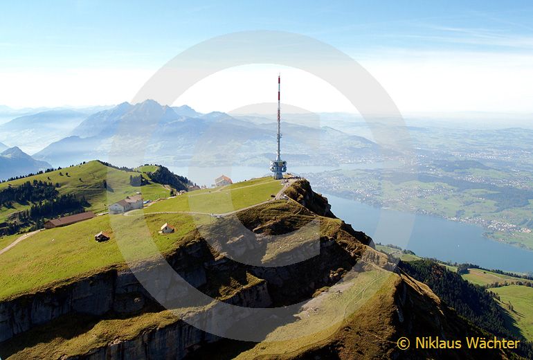 Foto: Die Rigi. (Luftaufnahme von Niklaus Wächter)