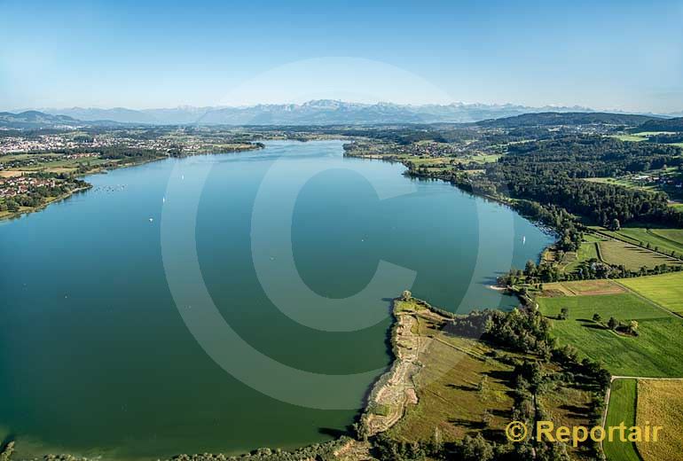 Foto: Der Greifensee ZH. (Luftaufnahme von Niklaus Wächter)