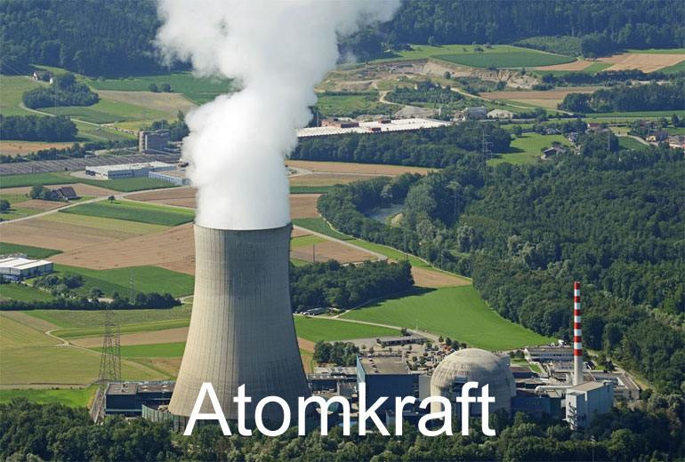 Foto: ATOMKRAFT. (Luftaufnahme von Niklaus Wächter)