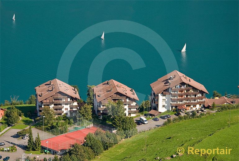 Foto: Das Hotel und Naturhaus Bellevue in Seelisberg UR.. (Luftaufnahme von Niklaus Wächter)