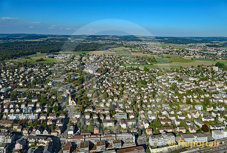 Foto: Wallisellen ZH. (Luftaufnahme von Niklaus Wächter)