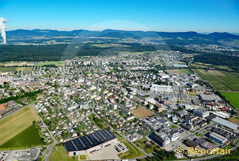 Foto: Oberentfelden AG. (Luftaufnahme von Niklaus Wächter)