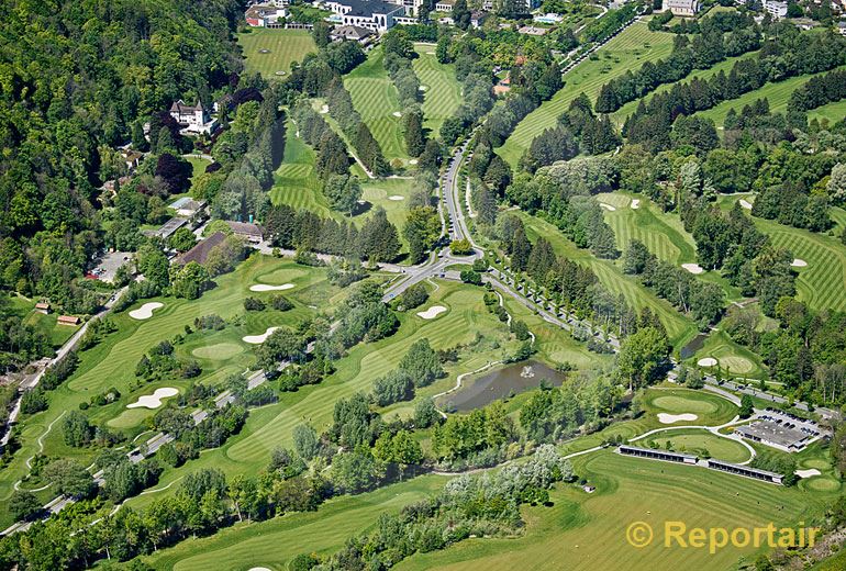 Foto: Der Golfplatz von Bad Ragaz SG... (Luftaufnahme von Niklaus Wächter)