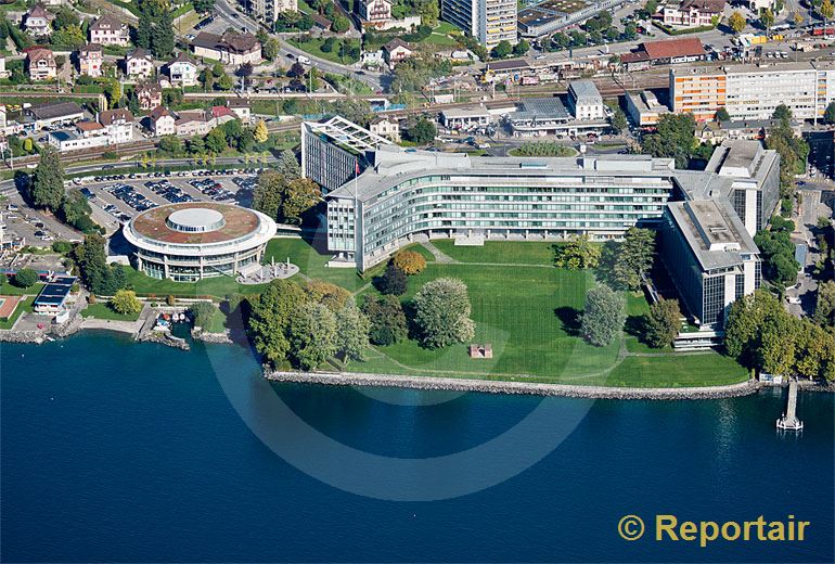 Foto: Der Hauptsitz von Nestle in Vevey (VD) - Klicken fürs nächste Bild