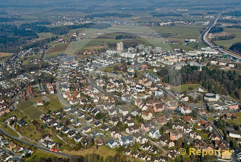 Foto: Hünenberg (ZG). (Luftaufnahme von Niklaus Wächter)