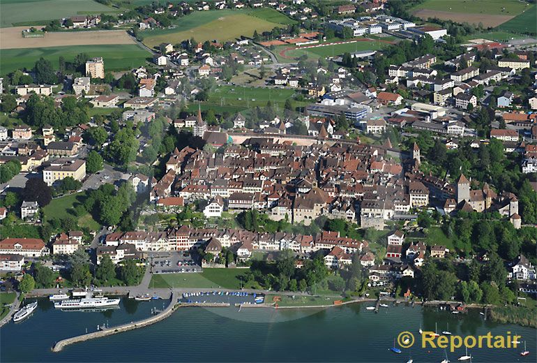 Foto: Murten FR. (Luftaufnahme von Niklaus Wächter)