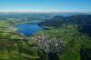 Luftaufnahme Kanton Zug/Unteraegeri - Foto Unteraegeri 7104