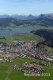 Luftaufnahme Kanton Schwyz/Einsiedeln - Foto Einsiedeln 4996
