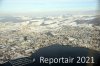 Luftaufnahme Kanton Zug/Stadt Zug/Zug im Schnee - Foto Zug 5948