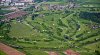 Luftaufnahme Kanton Zug/Holzhaeusern/Golfplatz Holzhaeusern ZG - Foto bearbeitet  Holzhaeusern 3460