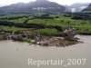 Luftaufnahme HOCHWASSER/Sarnen - Foto Sarnen Aug 2007 3238