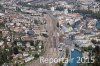 Luftaufnahme Kanton Bern/Thun/Thun Bahnhof - Foto Bahnhof Thun 6390