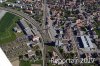 Luftaufnahme Kanton Fribourg/Kerzers/Kerzers Bahnkreuzung - Foto Kerzers Bahnkreuzung 3849