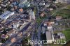 Luftaufnahme Kanton Fribourg/Kerzers/Kerzers Bahnkreuzung - Foto Kerzers 5898