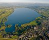 Luftaufnahme Kanton Luzern/Sempachersee - Foto Sempachersee 2438 korr