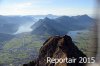 Luftaufnahme Kanton Schwyz/Mythen/GR Mythen Sommer - Foto Grosser Mythen 8672