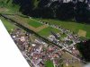 Luftaufnahme HOCHWASSER/Hochwasser in Gross SZ - Foto Unwetter GrossP6212163