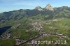 Luftaufnahme Kanton Schwyz/Schwyz - Foto Schwyz 5349