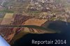 Luftaufnahme Kanton Waadt/La Broye-Muendung - Foto La Broye Murtensee 9914