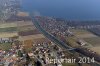 Luftaufnahme Kanton Waadt/La Broye-Muendung - Foto La Broye Murtensee 9929