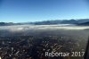 Luftaufnahme STIMMUNGEN/Luzern mit Nebelschicht - Foto Luzern 2624