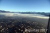 Luftaufnahme STIMMUNGEN/Luzern mit Nebelschicht - Foto Luzern 2627