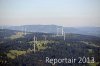 Luftaufnahme WINDENERGIE/Windpark Jura - Foto Windkraftwerk 4086