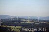 Luftaufnahme WINDENERGIE/Windpark Jura - Foto Windkraftwerk 4106