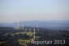 Luftaufnahme WINDENERGIE/Windpark Jura - Foto Windkraftwerk 4116