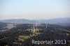 Luftaufnahme WINDENERGIE/Windpark Jura - Foto Windkraftwerk 4124