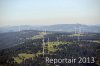 Luftaufnahme WINDENERGIE/Windpark Jura - Foto Windkraftwerk 4130