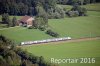Luftaufnahme EISENBAHN/Bahn bei Andelfingen ZH - Foto Bahn in Andelfingen 7847