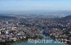 Luftaufnahme Kanton Zuerich/Stadt Zuerich/Zuerich Zentrum - Foto Zuerich City beabeitet 0127