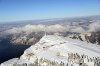 Luftaufnahme EISENBAHN/Rigibahnen Kulm - Foto Rigi-Kulm 2732