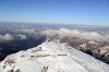 Luftaufnahme EISENBAHN/Rigibahnen Kulm - Foto Rigi-Kulm 2737