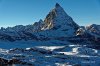 Luftaufnahme SCHNEEMANGEL/Matterhorn - Foto Matterhorn 9464 DxO